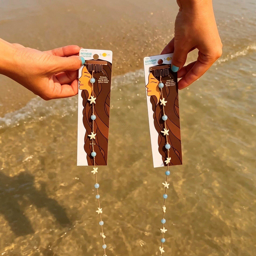 Ocean Starfish Beach Hair Braid Charm | Endless Summer Club