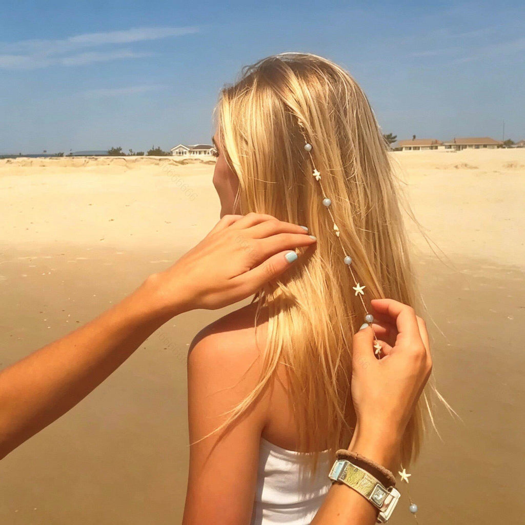 Ocean Starfish Beach Hair Braid Charm | Endless Summer Club
