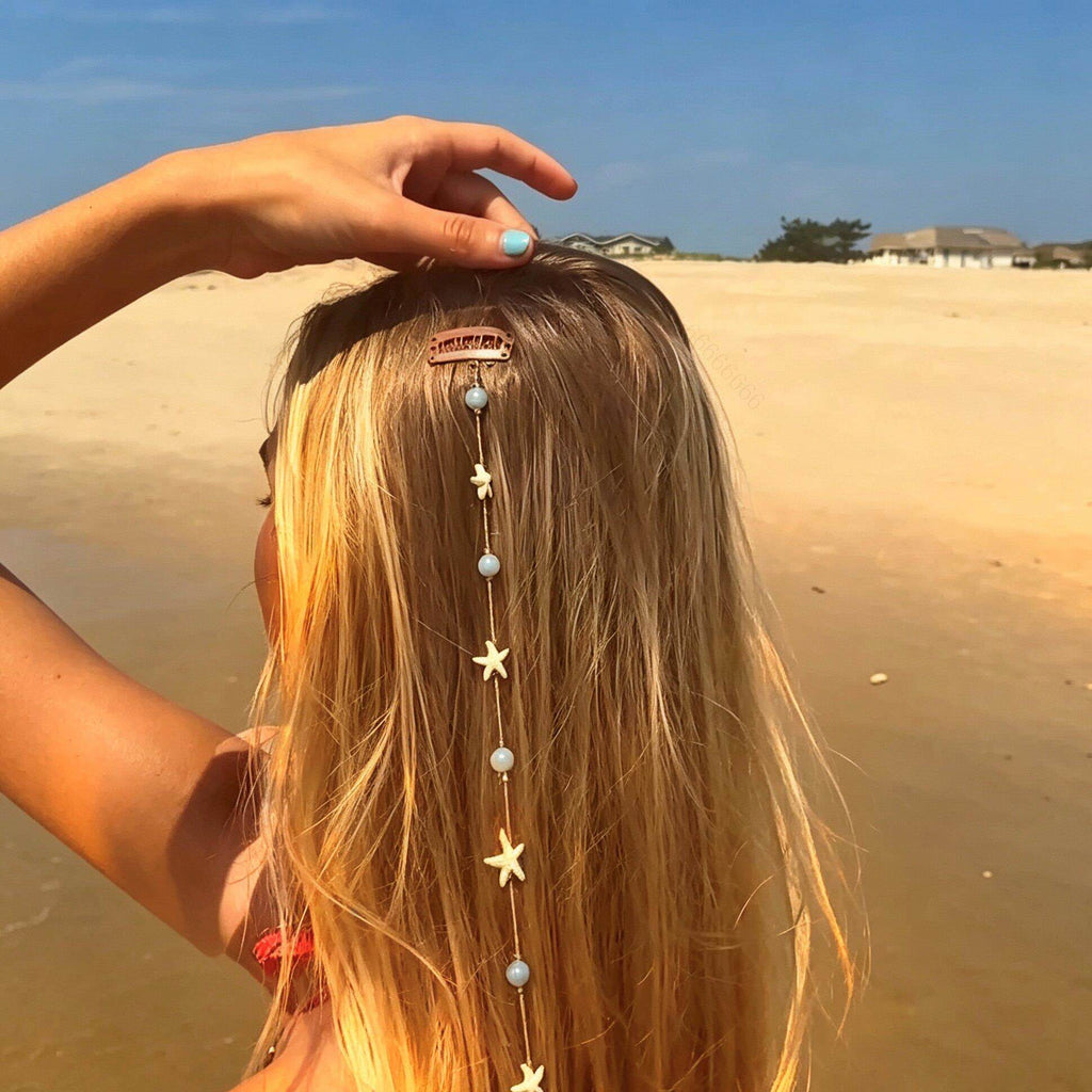 Ocean Starfish Beach Hair Braid Charm | Endless Summer Club