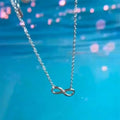 Infinity Symbol Necklace | Minimalist Titanium Steel Necklace | Endless Summer Club