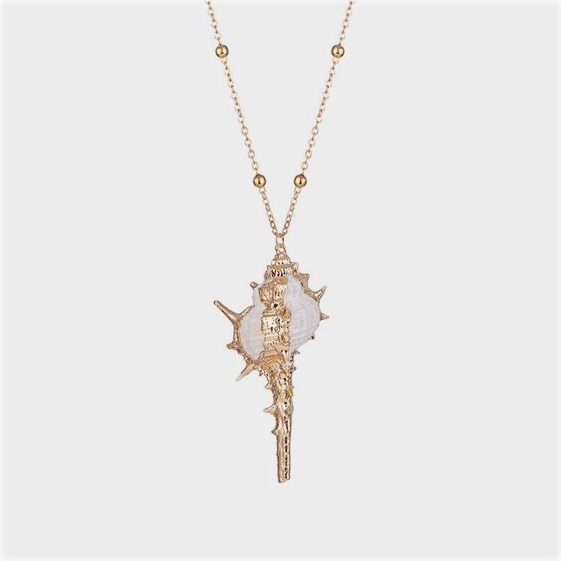 Natural Seashell Pendant Necklace | Endless Summer Club
