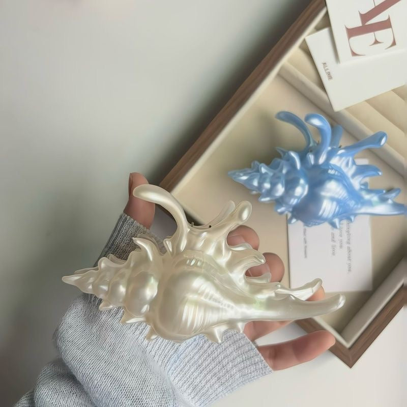 Pearl Conch Hair Claw Clip | Beach Shell Hair Clip | Endless Summer Club